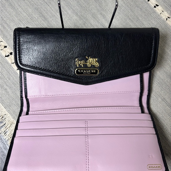 Coach Madison Black Leather Wallet - Picture 7 of 7